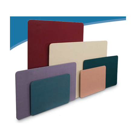 Unframed 36" x 84" Fabric Cork Bulletin Boards (Open Face)