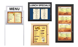 Menu Cases and Menu Frames for 8 1/2
