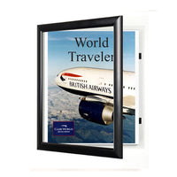 11 x 14 POSTER DISPLAY SWINGFRAME (SHOWN in BLACK)