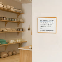 11x14 Wood Framed White Board Dry Erase Marker Boards