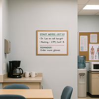 15x20 Wood Framed White Board Dry Erase Marker Boards