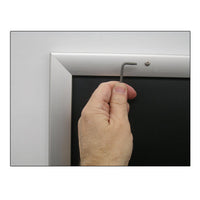 SPECIAL TOOL INCLUDED TO OPEN UP 22x28 SIGN FRAME