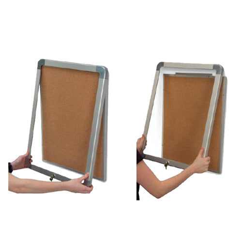 Lift off Frame 22 x 28 (Unlocks from Bottom, Then Frame Can Be Removed)