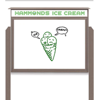 27" x 39" Viewable Area Magnetic White Dry Erase Board Outdoor Message Center with Header and Posts (Single Door)