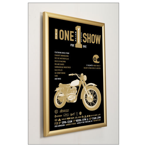 SLIM DESIGN (7/8" OVERALL DEPTH) FOR METAL FRAME 24" x 36"