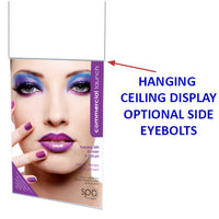 STANDARD OR SIDE EYEBOLT CONFIGURATION