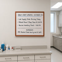 30x36 Wood Framed White Board Dry Erase Marker Boards