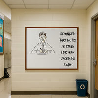 40x50 Wood Framed White Board Dry Erase Marker Boards