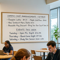 48x84 Wood Framed White Board Dry Erase Marker Boards