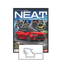 MINI 14x22 Poster Snap Frames (.60" Wide Frame Profile)