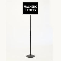 ADJUSTABLE PEDESTAL MAGNETIC LETTER BOARD 20 x 16 FLOOR STAND 