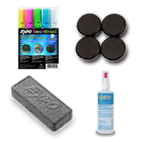 Optional Accessories: Fluorescent Markers, Eraser, Spray Cleaner, Magnets