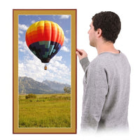 27x40 Colorful Classic Picture Frames with Matboard (Metal Poster Displays)