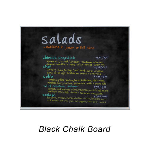 VALUE LINE 16x16 BLACK CHALK BOARD