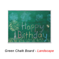 VALUE LINE 24x24 GREEN CHALK BOARD
