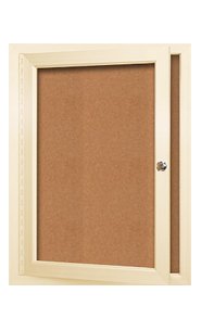 Enclosed Indoor Menu Cases for 8 1/2" x 14" Portrait Menu (Radius Edge) Sizes