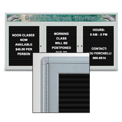 RADIUS (ROUNDED CORNERS) FOR A STYLISH LOOK (2 & 3 DOOR MODELS AVAILABLE)