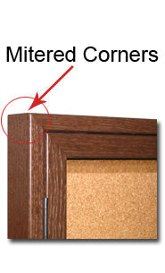 Indoor Enclosed Poster Swing Cases with Header (Multiple Doors)