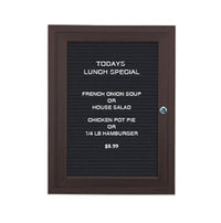Indoor LED Lighted Enclosed Letter Boards