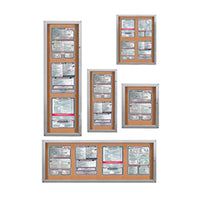 Indoor Menu Cases (8.5 x 14 Portrait Menus) (Rounded Corners)