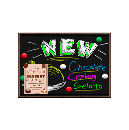 Wood Frame 72x48 Magnetic Black Wet Erase Marker Board | Porcelain on Steel