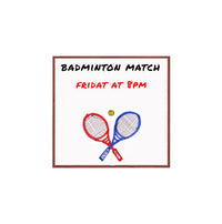 12x12 Wood Framed White Board Dry Erase Marker Boards