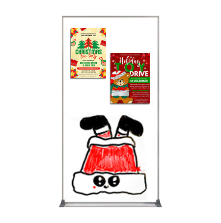 36x72 Magnetic White Dry Erase Marker Board with Aluminum Frame