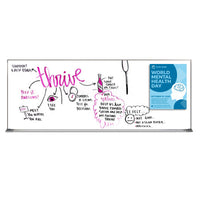 36x96 Magnetic White Dry Erase Marker Board with Aluminum Frame