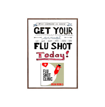 14x22 Magnetic White Dry Erase Marker Board with Wood Frame