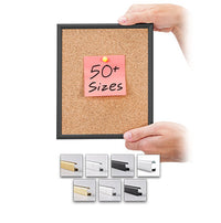 Access Cork Board™ 8" x 12" Open Face Classic Metal Framed Cork Bulletin Board
