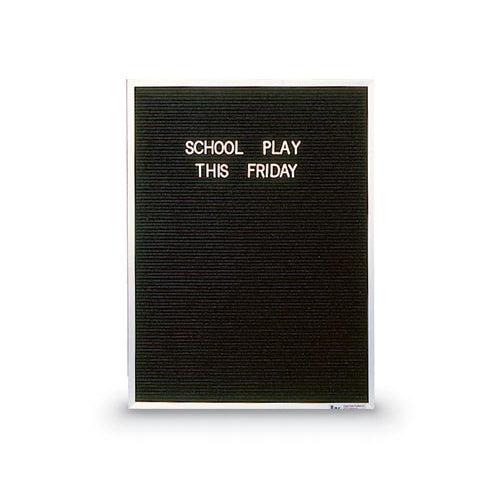 BLACK FELT LETTER BOARD