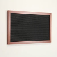 12x60 BLACK VINYL LETTER BOARD (SHOWN in LANDSCAPE)