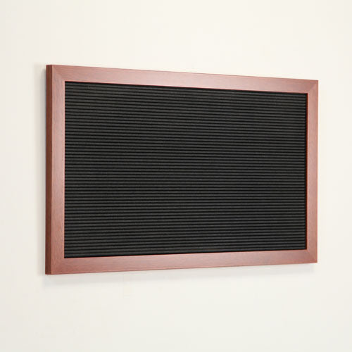 84x24 BLACK VINYL LETTER BOARD (SHOWN in LANDSCAPE)