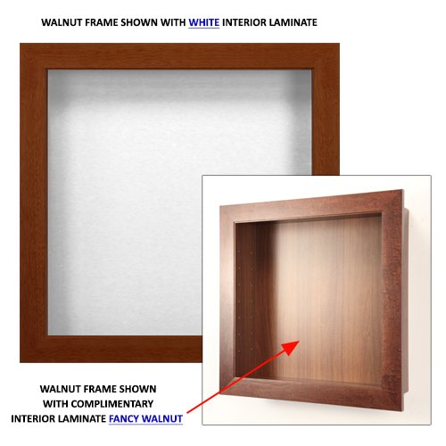 YOU CHOOSE WHITE, BLACK or COMPLIMENTARY INTERIOR LAMINATE