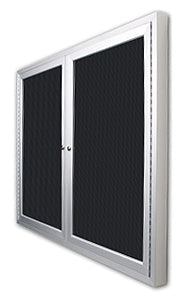 Wall Mount Outdoor Letter Boards with Changeable Letters | Wall Mount Enclosed Locking Display Case