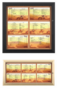 Weather Proof Menu Displays | Weather Resistant Menu Cases