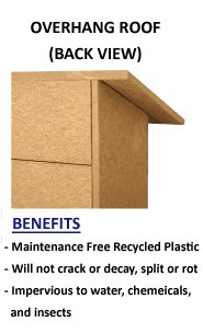 Outdoor Message Center Cork Board 45x30 with Posts | TOP Hinged Door Information Board Display Case Made with Recycled Faux Wood