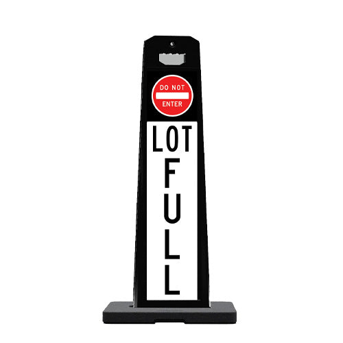 Lot Full Vertical Panel with 9 LB Base