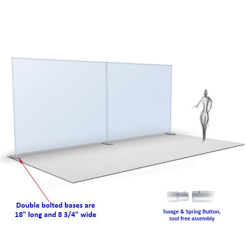 EASY TO ASSEMBLE - LIGHT WEIGHT AND PORTABLE 