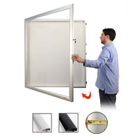 SwingFrame SUPER WIDE-FACE Bold 2 3/8" Wide Metal Frame - 6" Deep Shadow Box with 25 Sizes From Small to Extra Large + Custom