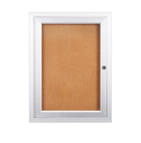 22 x 28 Indoor Enclosed Bulletin Boards with Light (Single Door)