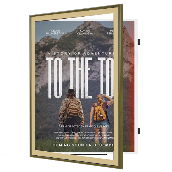 22x28 Poster Frame (Colorful Classic Poster Display SwingFrame)