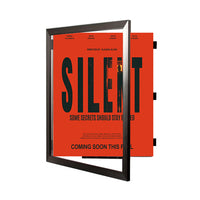 22x28 Poster Frame (SwingFrame Carbon Steel Poster Display)