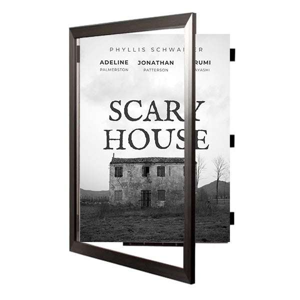 22x34 Poster Frame (SwingFrame Carbon Steel Poster Display)