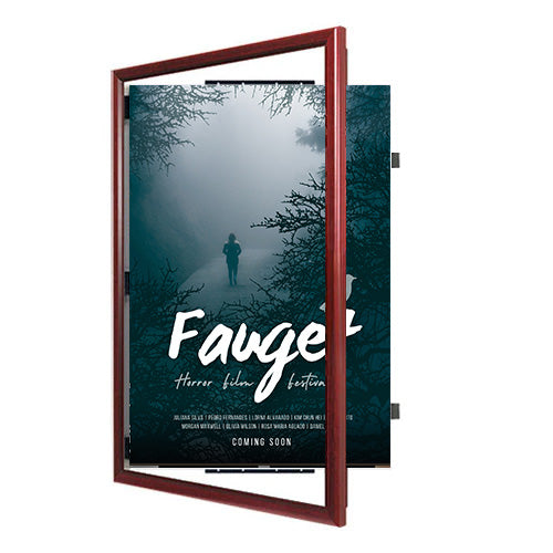30x40 Wood Frame (353) Poster Display SwingFrames