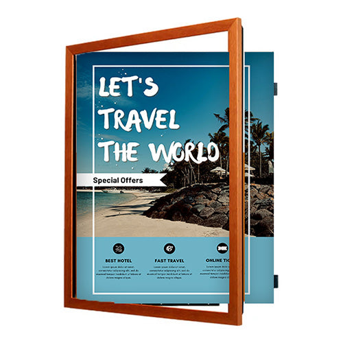 16x24 Wood Frame (361) Poster Display SwingFrames