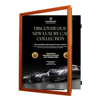 10x20 Wood Frame (361) Poster Display SwingFrames