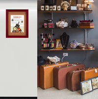 Wide-Wood 24" x 24" Enclosed Bulletin Board SwingFrames