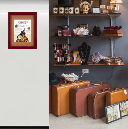 Wide-Wood 24" x 24" Enclosed Bulletin Board SwingFrames