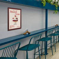 Wood 361 Poster Display SwingFrames 12x20 With Matboard